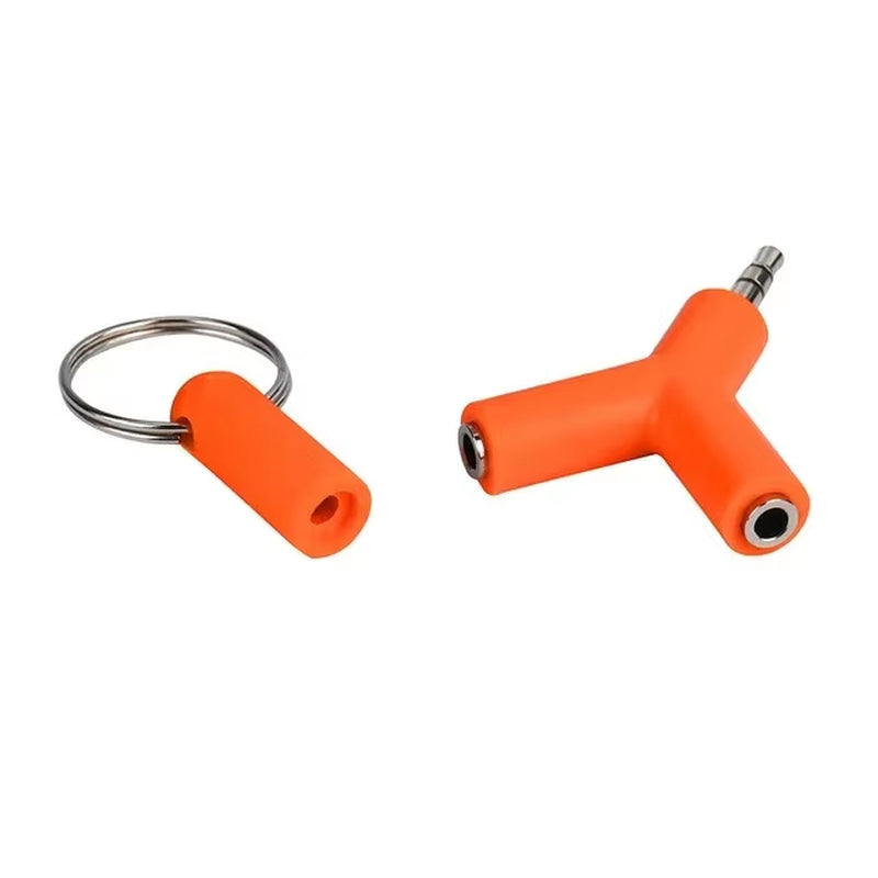 Audio Splitter Y Jack Male to 2 Female M/F 3.5Mm Stereo Cable Adapter for Earphone Headphones Mobile Phone PC MP3 MP4