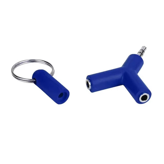Audio Splitter Y Jack Male to 2 Female M/F 3.5Mm Stereo Cable Adapter for Earphone Headphones Mobile Phone PC MP3 MP4